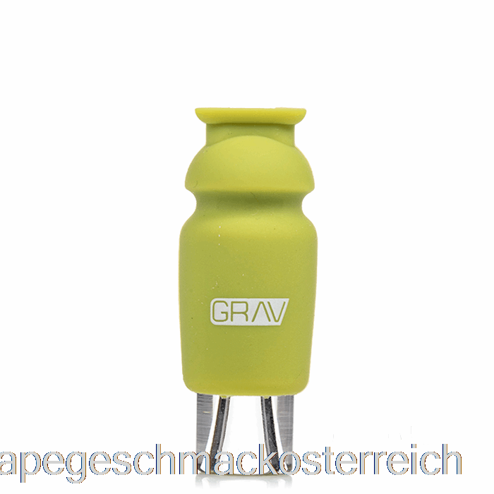 Schwerer, Mit Silikon überzogener Glaskrücken, Avocadogrüner Vape-Geschmack